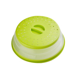 Collapsible High-Temperature Microwave Splash Cover