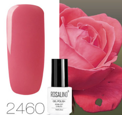 ROSALIND 10ml Pink Eco-Friendly UV Nail Gel (24 Colors)