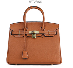 Platinum Bag in First Layer Cowhide for Women