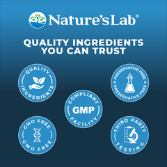 Nature's Lab Gold CoQ10 + Alpha Lipoic Acid + Acetyl L-Carnitine HCl - 60 Capsules